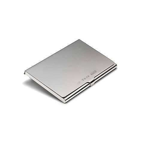 tiffany leather business card holder|t&co flap card holder.